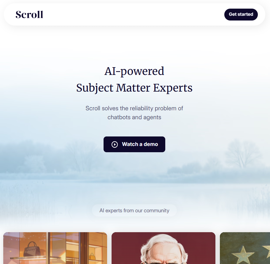 Logo de Scroll.ai