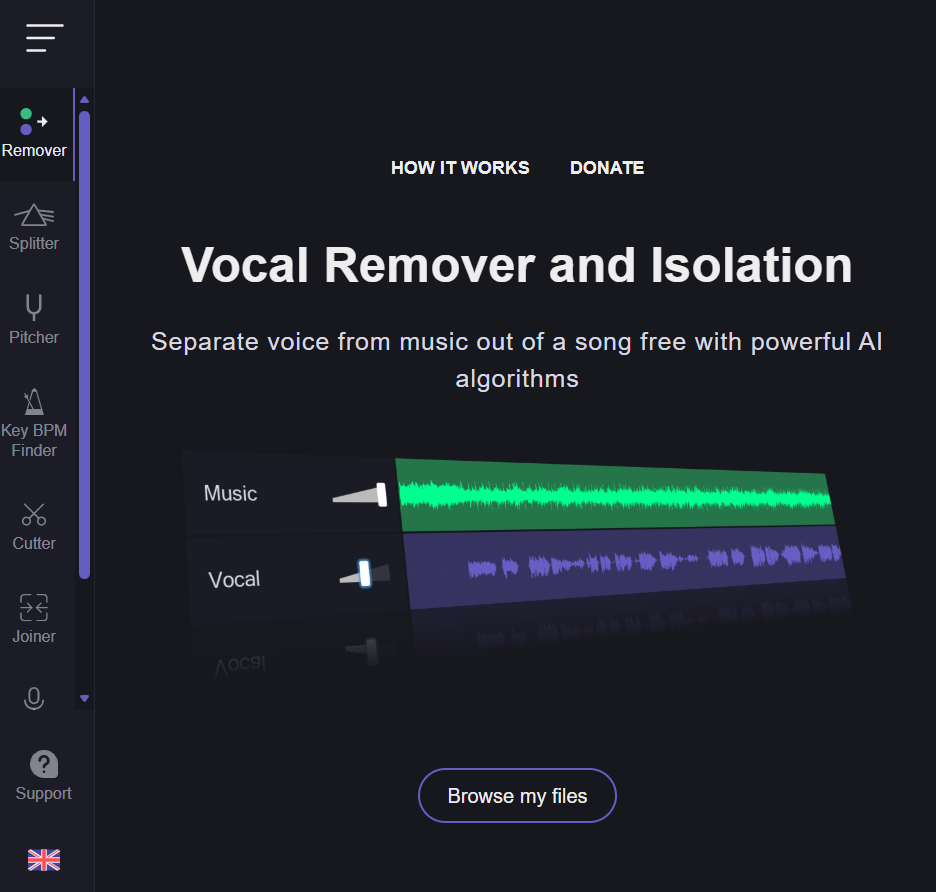 Logo de Vocal Remover
