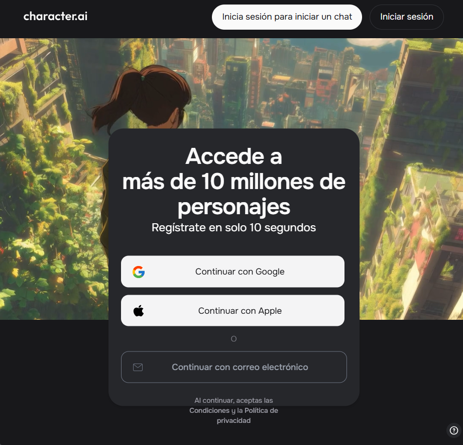 Logo de Character.ai